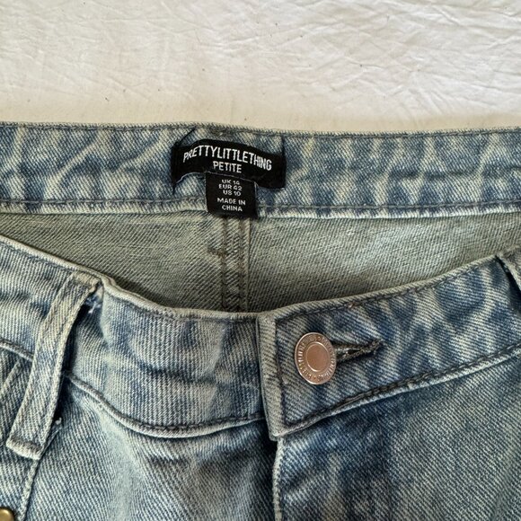 Pretty Little Thing Studded Low Rise Jeans - Picture 2 of 3